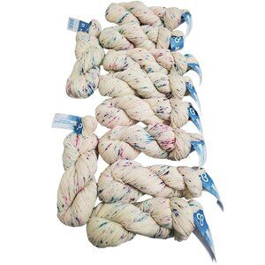 Cloudborn Lot of 10 Skein Superwash Merino Worsted Twist Drip Dye Birthday Cake